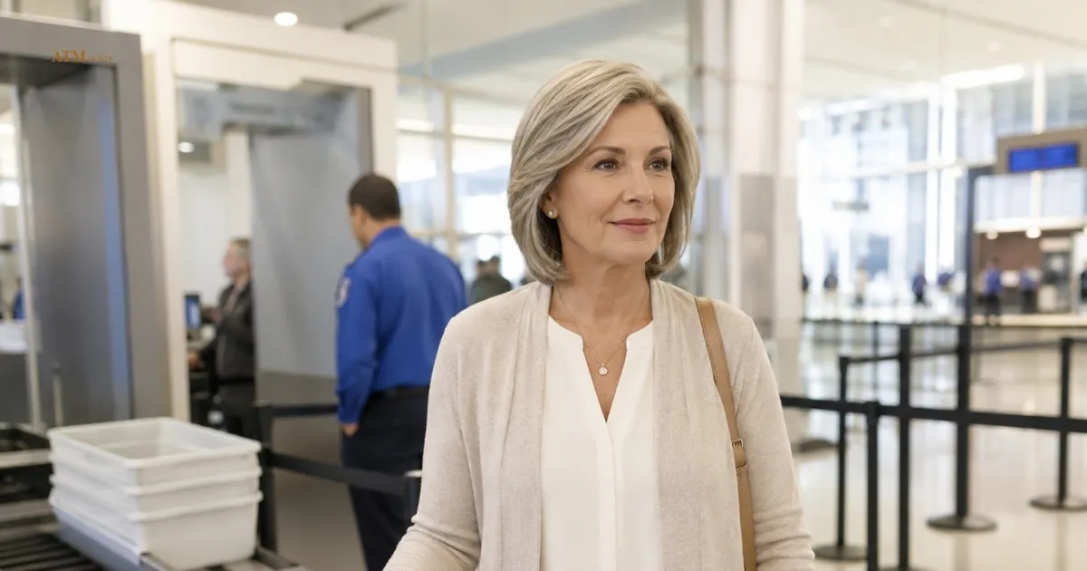 Can you wear a wig through TSA security?